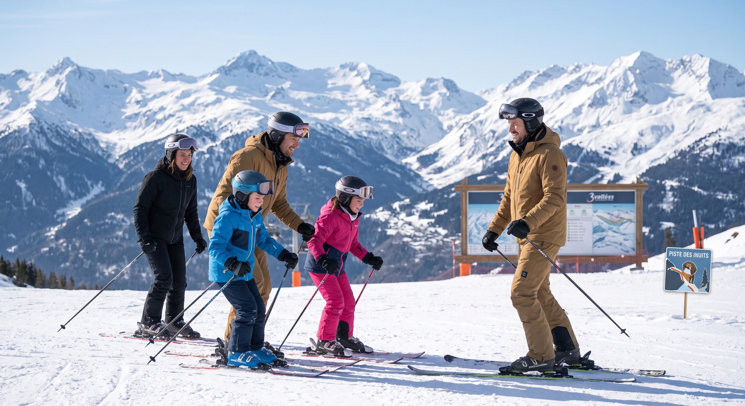 Séjour ski en famille à Méribel : le guide complet 2026-2027