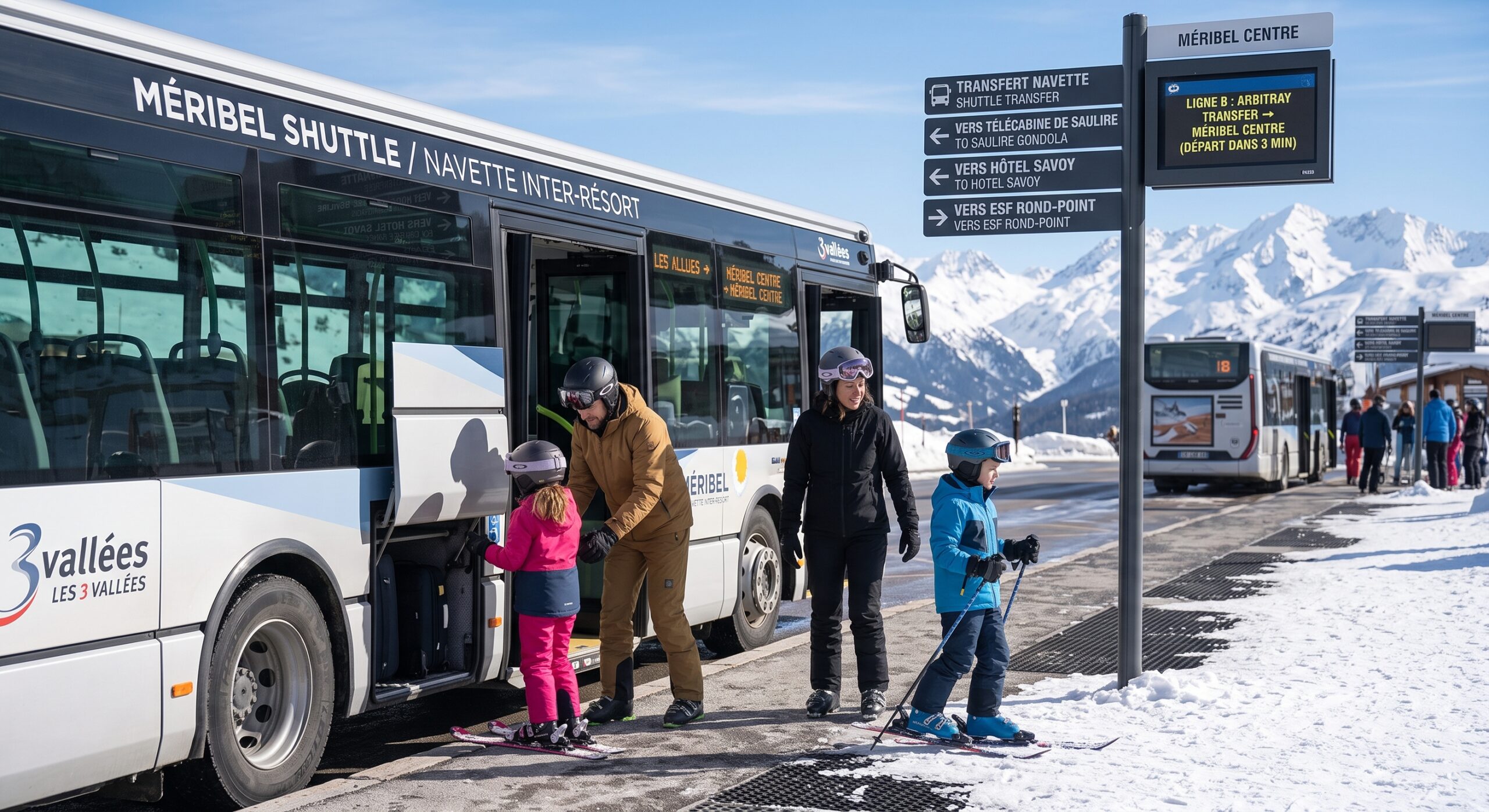 Transfert aéroport vers Méribel : le guide complet 2026-2027